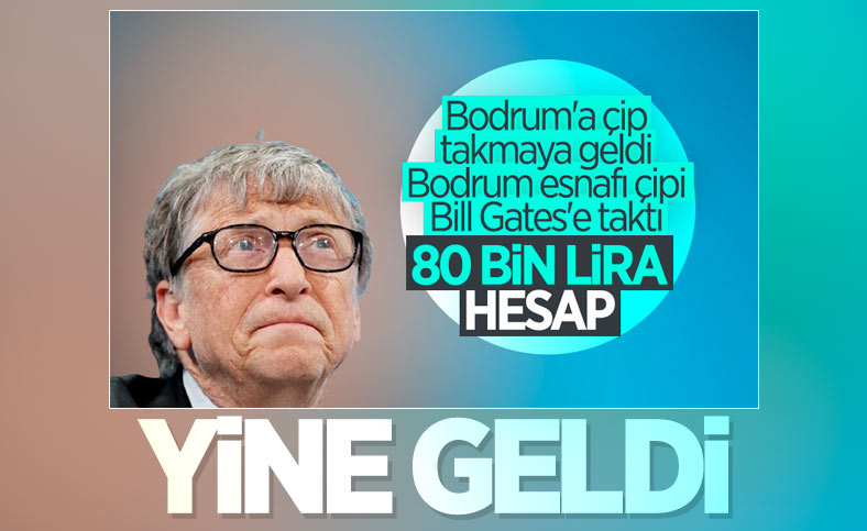 Bill Gates kiralık yatı ile Aydın'a demir attı