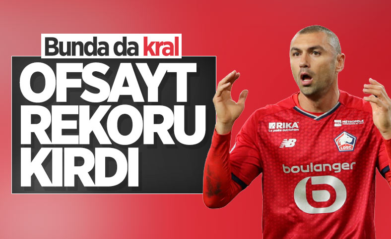 Burak Yılmaz, ofsayt rekoru kırdı