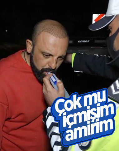 Aksaray'da kaza yapan sürücü, polislere çok mu içtim diye sordu