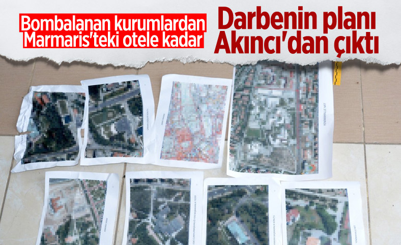 Akıncı Üssü'nde ele geçirilen valizdeki FETÖ darbe planları