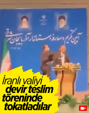 İran’ın Doğu Azerbaycan Eyaleti’nin yeni valisine tokatlı saldırı