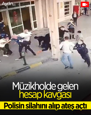 Aydın’da, müzikholde hesap kavgası: 2 yaralı