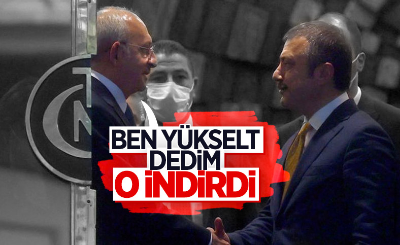 Kemal Kılıçdaroğlu'ndan Merkez Bankası'na beni dinlemediler sitemi