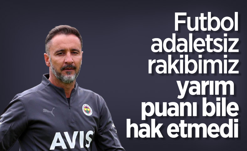 Vitor Pereira'dan Alanyaspor maçı sonrası açıklamalar