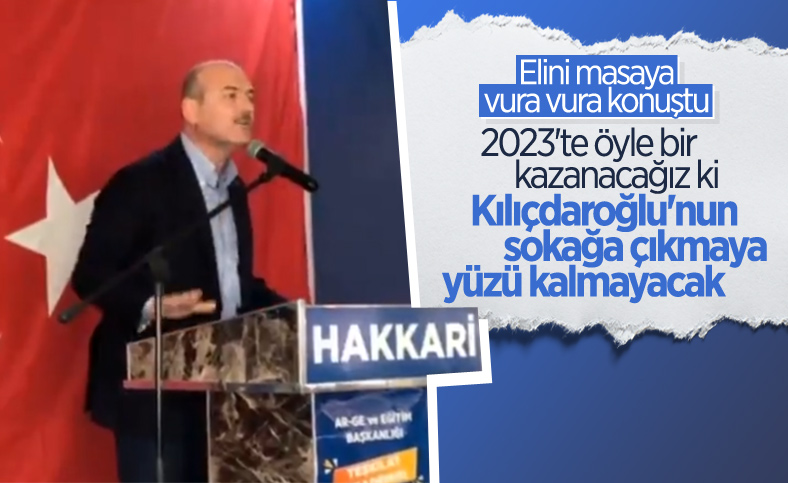 Süleyman Soylu'dan Millet İttifakı'na: Sizi hezimete uğratacağız
