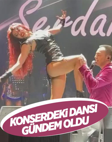 Serdar Ortaç'ın dansçısıyla görüntüleri herkesi şaşırttı