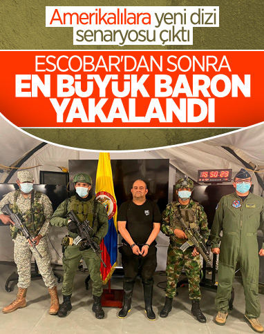 Kolombiya'da en çok aranan uyuşturucu kaçakçısı yakalandı