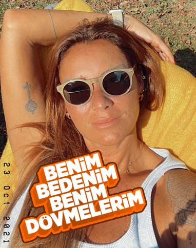 Pınar Altuğ, dövmelerini eleştiren takipçisine kızdı