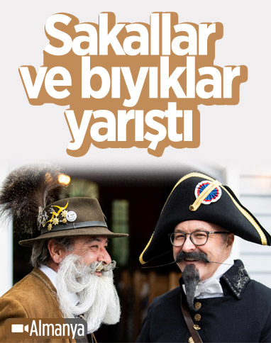 Almanya'da sakal ve bıyık yarışması