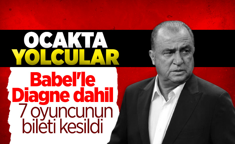 Fatih Terim 7 ismin biletini kesti