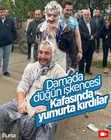 Bursa’da, düğüne damada yapılan işkence damga vurdu