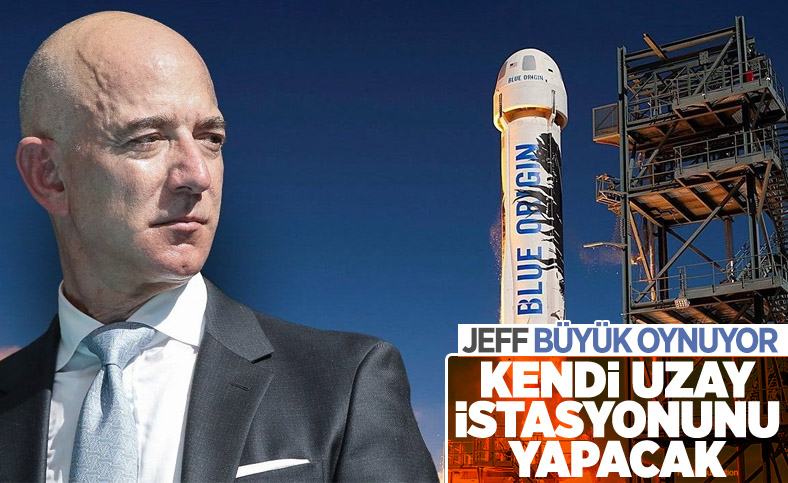 Jeff Bezos, yörüngede uzay istasyonu kuracak