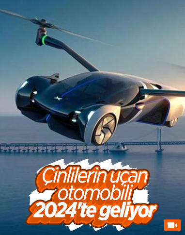 Çinli Xpeng, uçan otomobil prototipini tanıttı