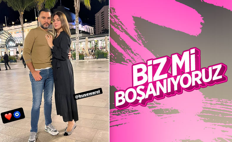 Alişan ve Buse Varol'dan boşanma iddialarına 'canım kocam' yanıtı