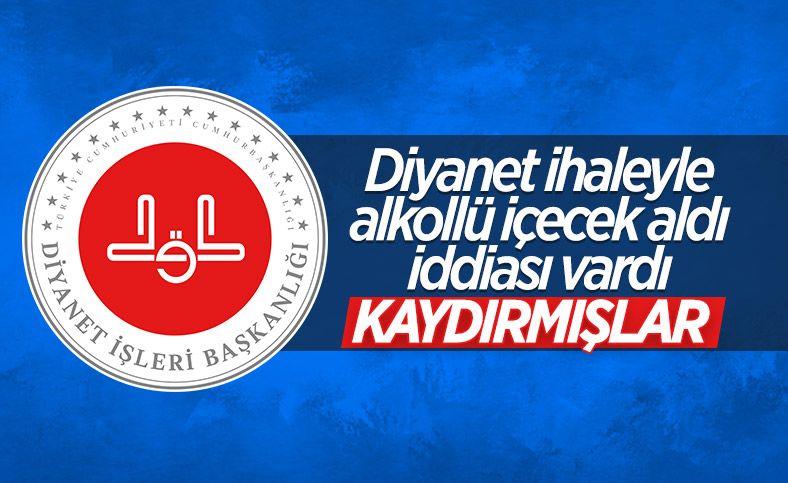 Diyanet'ten alkollü içecek alımı iddialarına açıklama geldi