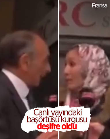 Fransa'nın İslam düşmanı siyasetçisinden 'başörtüsü çıkartma şovu'