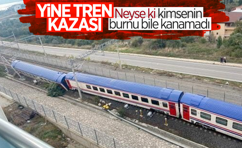 Kocaeli'de tren kazası: Soruşturma başlatıldı
