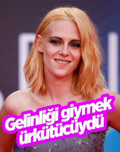 Kristen Stewart, Diana filminde giydiği gelinlik hakkında konuştu