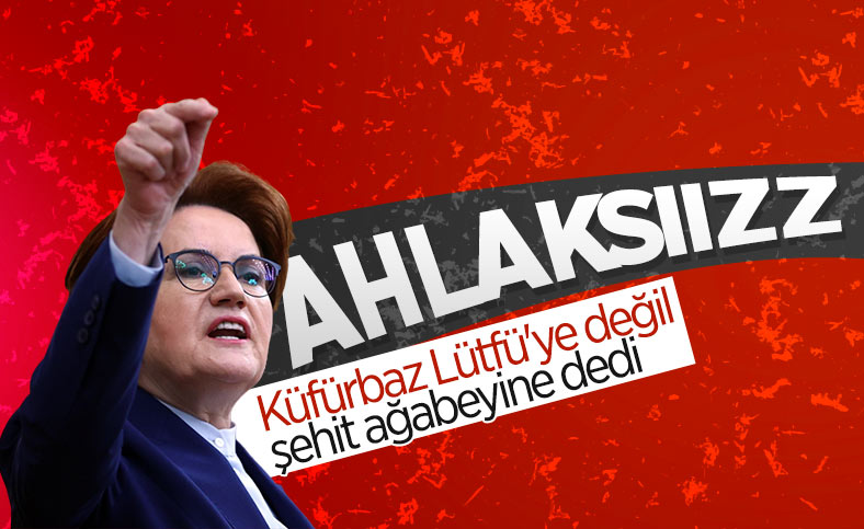 Meral Akşener, şehit ağabeyine 'ahlaksız' dedi