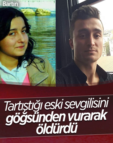 Bartın'da bir kişi tartıştığı eski sevgilisini iş yerinde vurup öldürdü