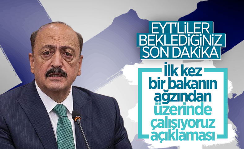 Vedat Bilgin: EYT, asgari ücret ve 3600 ek gösterge çalışmaları sürüyor