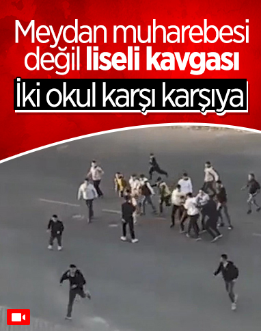 Şanlıurfa’da iki lisenin öğrencileri birbirine saldırdı