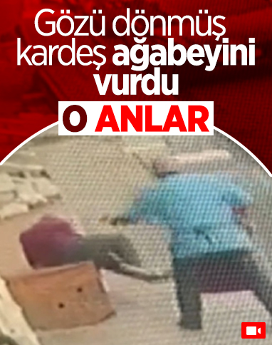Gaziosmanpaşa'da tartıştığı ağabeyini vurdu