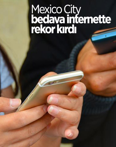 Mexico City, dünyada en çok ücretsiz WiFi noktasına sahip kent oldu
