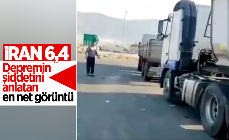 İran'da 6,4 büyüklüğünde deprem