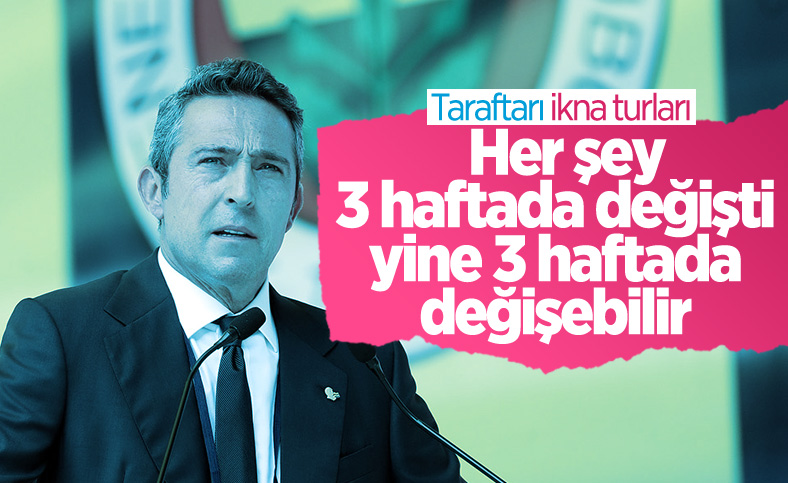 Ali Koç, Fenerbahçe hakkında değerlendirmelerde bulundu