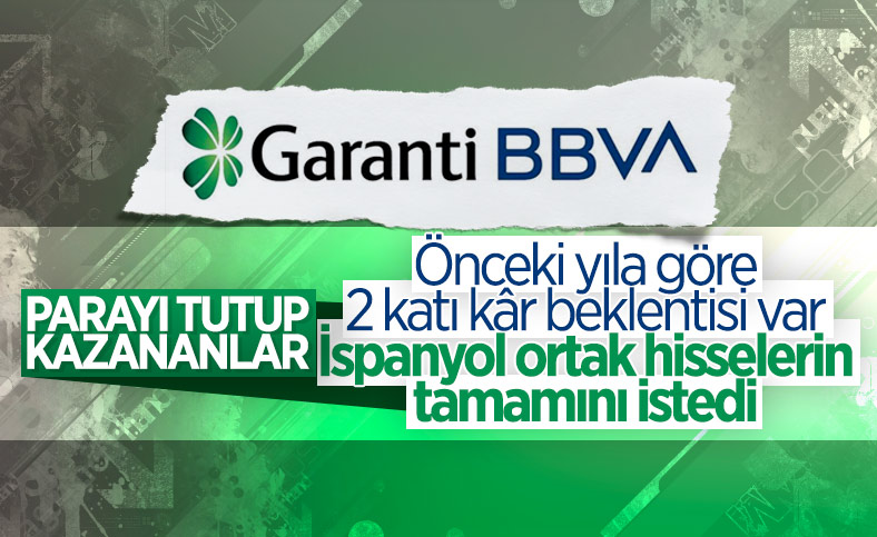 BBVA, Garanti'deki tüm payları almak istiyor