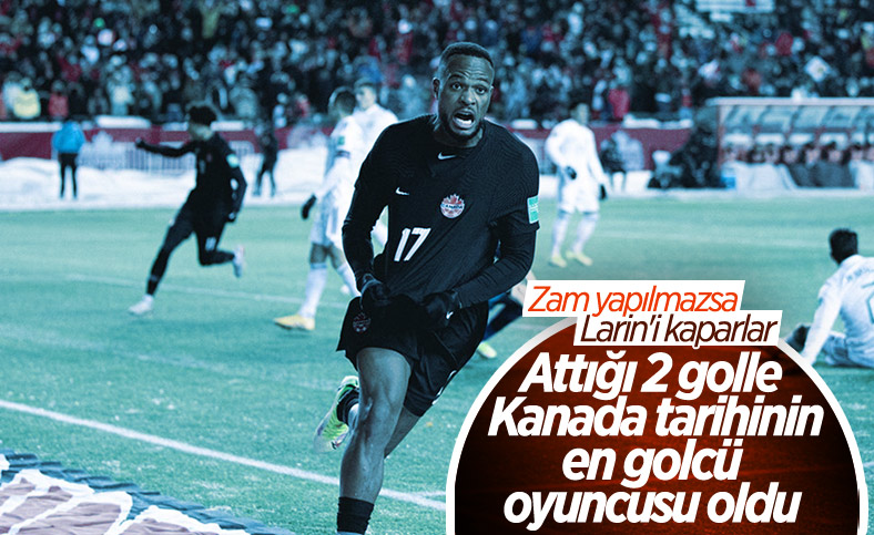 Cyle Larin attığı golle tarihe geçti