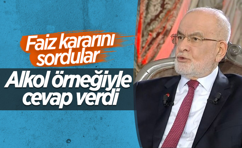 Temel Karamollaoğlu'ndan MB'nin faiz kararına alkol benzetmesi