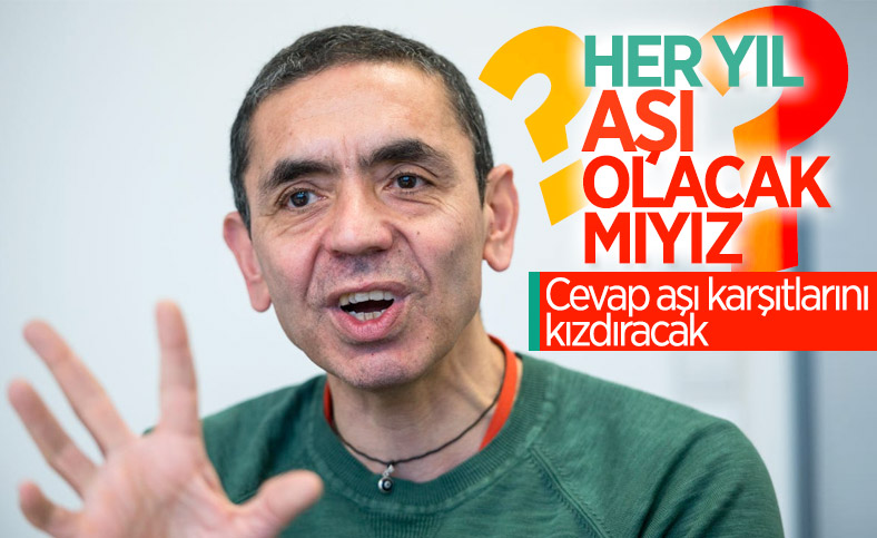 Uğur Şahin: Yılda bir kez koronavirüs aşısı yeterli hale gelecek