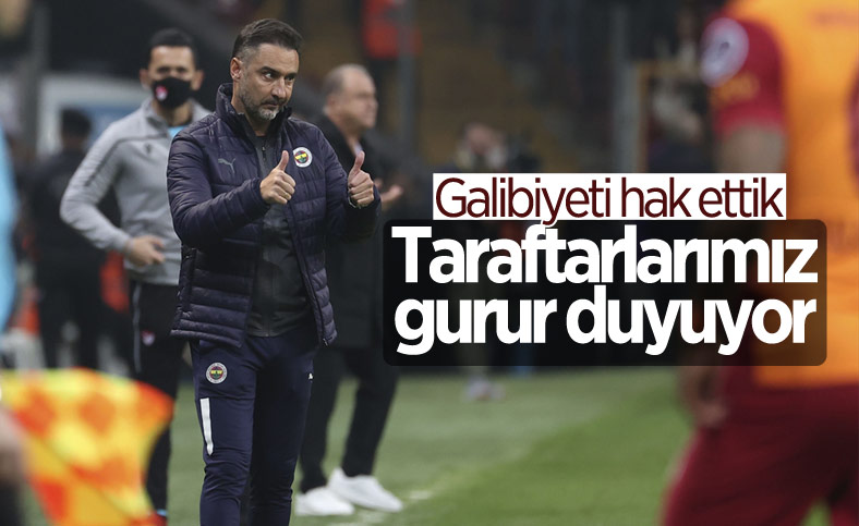 Vitor Pereira: Galibiyeti hak ettik