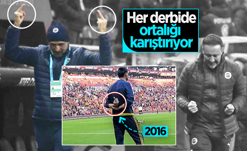 Fenerbahçe malzemecisi tribünlere orta parmak gösterdi