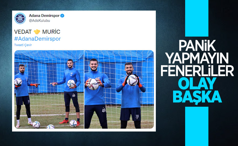 Adana Demirspor'dan Vedat Muriç paylaşımı