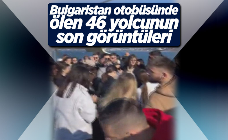 Bulgaristan otobüsünde vefat edenlerin, İstanbul gezisinden görüntüler yayınlandı