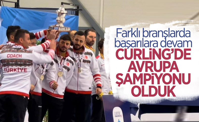 A Milli Erkek Curling Takımı Avrupa Şampiyonu