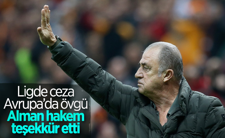 Fatih Terim'e Alman hakemden övgü