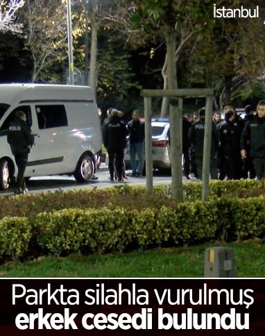 Üsküdar'da parkta erkek cesedi bulundu