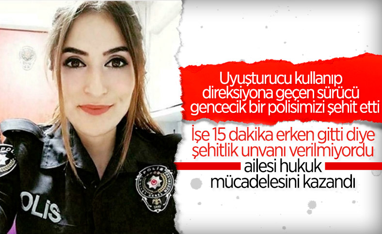 İzmir’de kazada can veren polis memuru Buket 3 yıl sonra şehit sayıldı