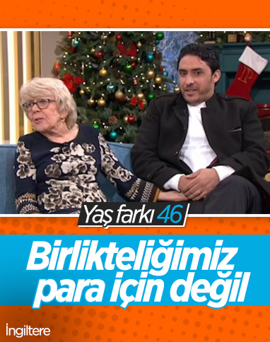 36 yaşındaki Mısırlı ile 82 yaşındaki İngiliz kadının birlikteliği tepki topladı