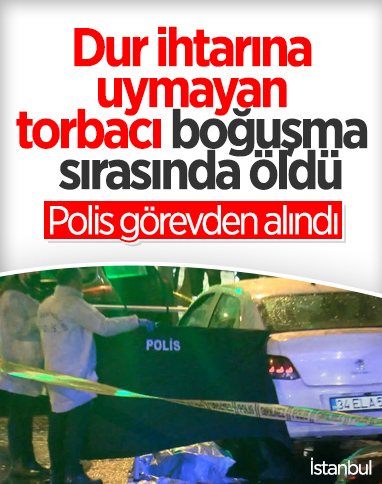 Kadıköy'de şüpheli öldü, polis görevden uzaklaştırıldı