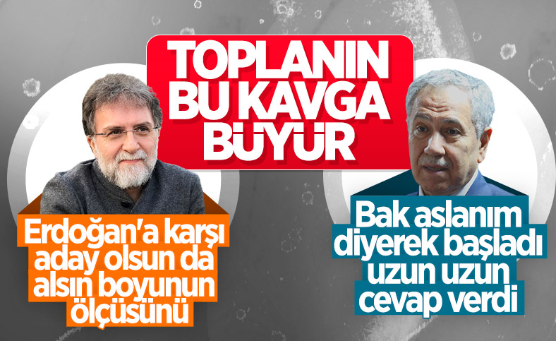 Bülent Arınç'tan Ahmet Hakan'ın yazısına cevap: Bak aslanım