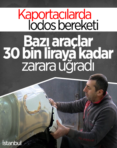 İstanbul'da kaportacılarda lodos yoğunluğu
