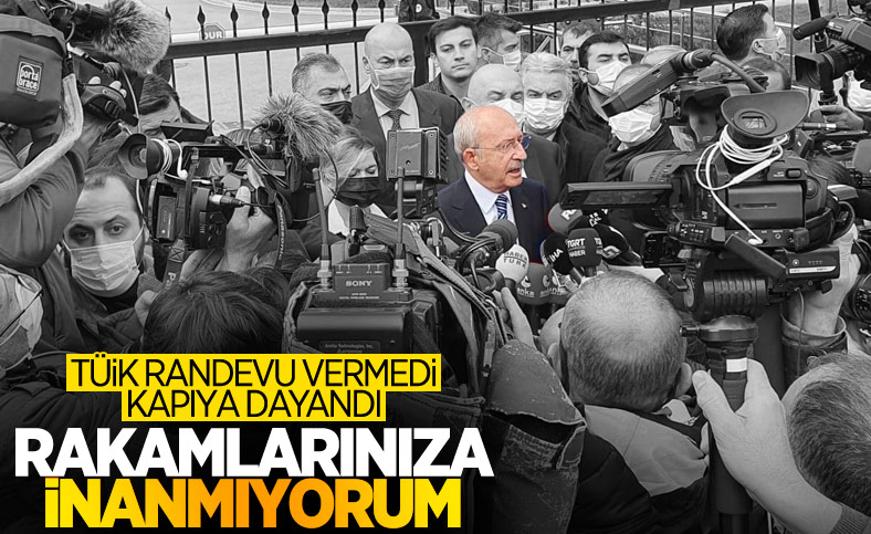 Kemal Kılıçdaroğlu, TÜİK'e gitti