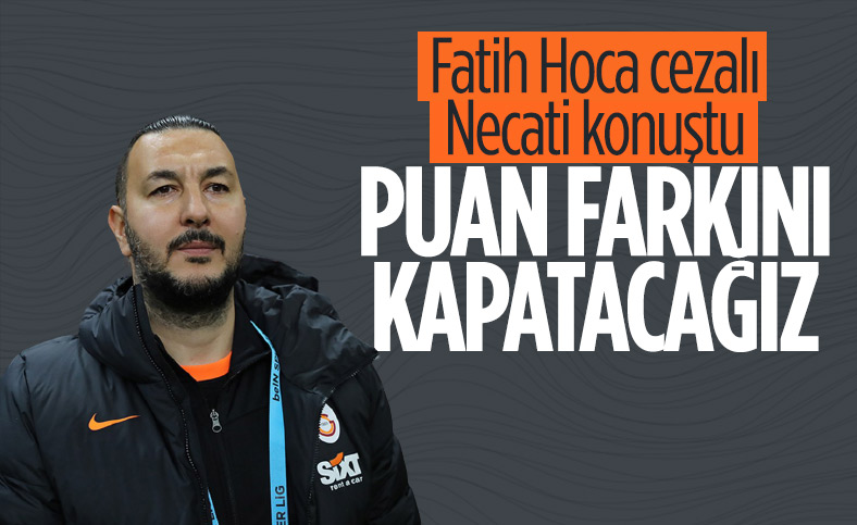 Necati Ateş: Puan farkını kapatabiliriz