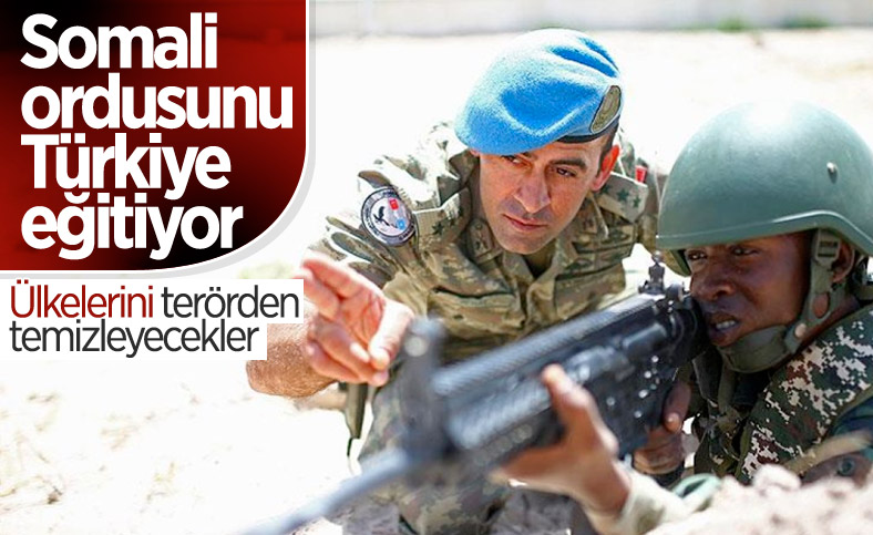 Türkiye'de eğitilmiş Somalili özel kuvvetler, ülkelerine döndü
