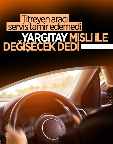 Yargıtay'dan titreyen otomobil kararı